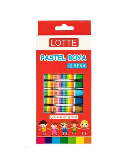 Lotte Pastel Boya 12 Renk LT740