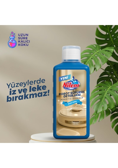 Nilem Robot Süpürge Deterjanı Beyaz Sabun Kokulu 500 Ml Tekli