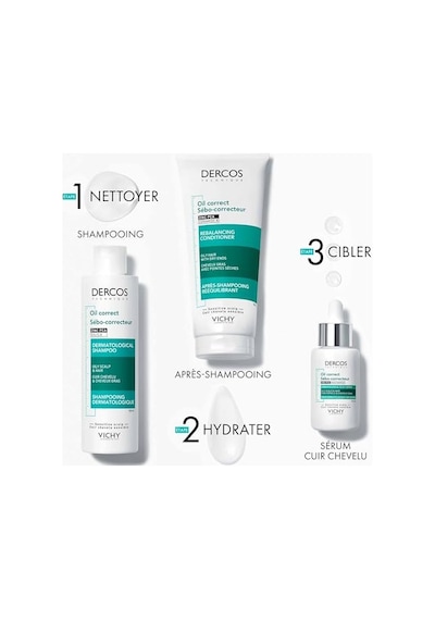 Dercos Oil Correct Aşırı Yağlanma Karşıtı Şampuan 200 Ml Diğer