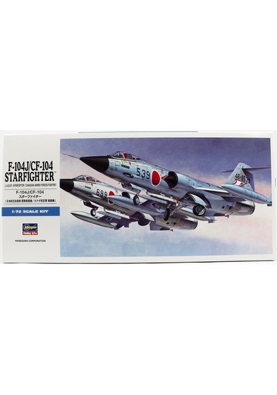 Hasegawa D16 446 1/72 Ölçek, F-104j/cf-104 Starfighter Jasdf/canada .savaş Uçağı Plastik Model Kiti-59067