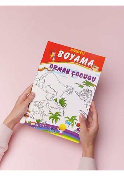Hikayeli Boyama Kitapları 5'li Hikaye İle Boya