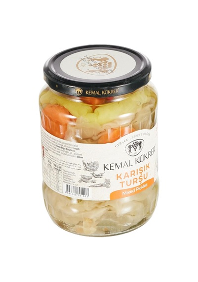 Kemal Kükrer Karışık Turşu Cam Kavanoz 680 Gr Diğer