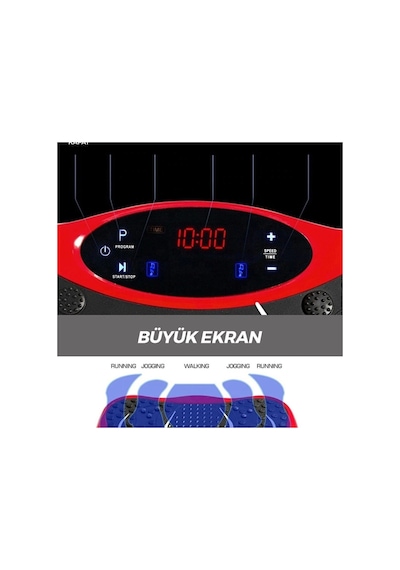 Egzersiz Plak 3d Titreşimli Müzikli Fitness İçin Tam Tüm Vücut Titreşimli Makine