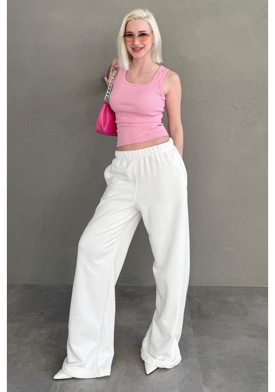 Madmext Pembe Kalın Askılı Kadın Atlet Mg2440