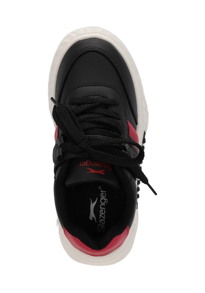Slazenger NIGEL Çocuk  Siyah / Kırmızı Günlük Spor Ayakkabısı
