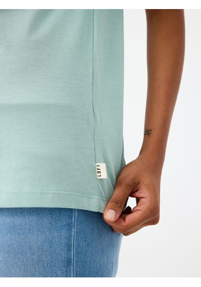 Regular Fit Kadın Tshirt K.kol Mint Yeşili