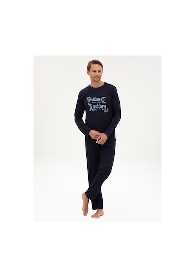 Pierre Cardin Erkek Lacivert Pijama Takım 50322652-200 Lacivert