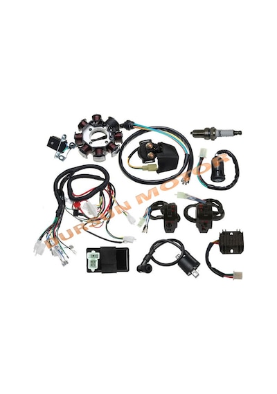 Cg 125 Tesisat Statör Beyin Elektrik Aksamı Komple Set Oem Kalite