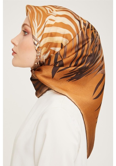 Armine Sura İpek Eşarp 23ka9038 03 Sarı