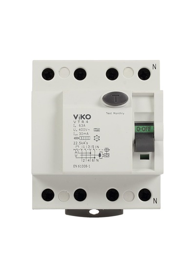 Viko Kaçak Akım Rölesi 4x40A 30mA VTR4-4030