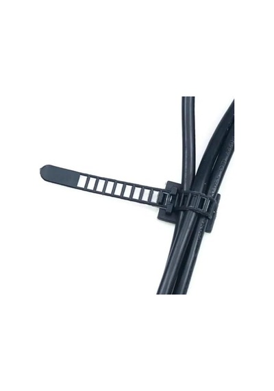 Monte Lua 37 Cm 3.6 Mm Siyah Kablo Bağı 100'lü Paket