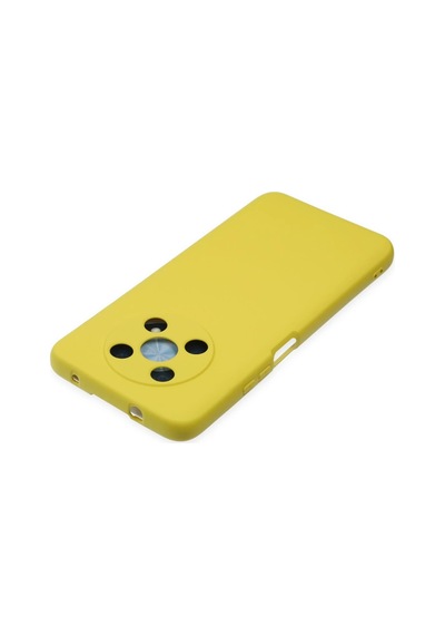 Newface Huawei Nova Y90 Kılıf Nano İçi Kadife Silikon Semeglbl - 15 - Sarı