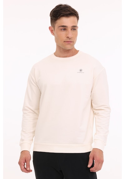 Lumberjack Mb Sn75 C Neck Sw 4pr Ekru Erkek Sweatshirt Bej