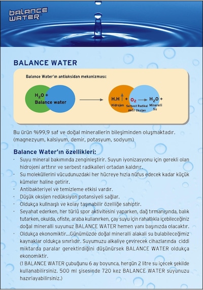 Balance Water Alkali İyonize Su Üreteci