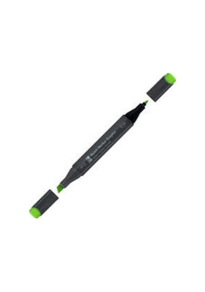 Marabu Graphix Sketch Marker Çift Uçlu Kalem 962 Olive Green Ligh
