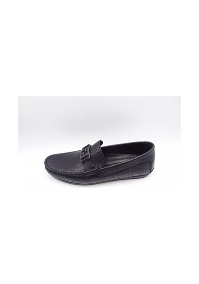 King Paolo King Shoes 4013 Yazlık Erkek Ayakkabı Siyah