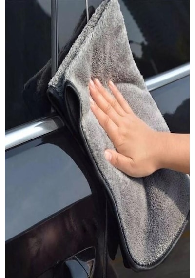 Alpars Süper Emici Microfiber Araç Yıkama Ve Kurulama Bezi 40x70 Gri