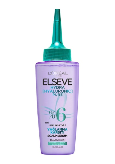 L'oréal Paris Elseve Hydra Pure Yağlanma Karşıtı Peeling Etkili Saç Derisi Serumu 102 Ml 3 Adet