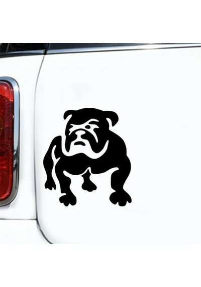 Sevimli Fransız Bulldog Köpek Sticker Yapıştırma 2