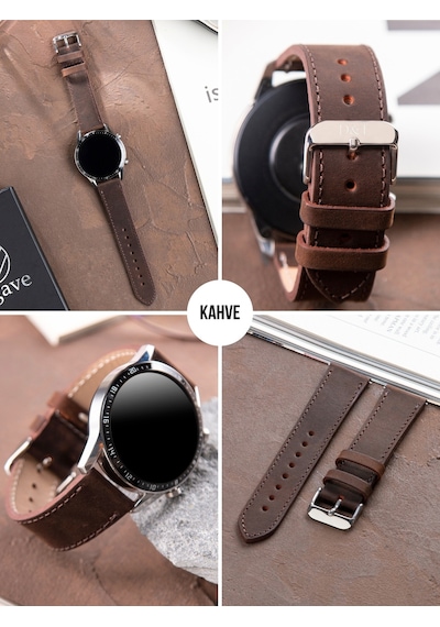 Huawei Watch Gt2 E Pro Gt3 Pro Gt4 Deri Saat Kayışı Kordon 22mm