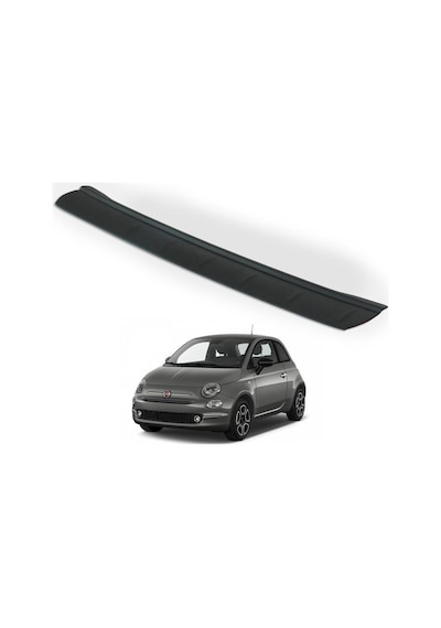 Fiat 500 Coupe Ferrous Arka Tampon Üstü Koruyucu 2016 Ve Üstü