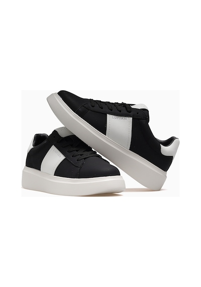 Lufian Luna Kadın Deri Sneaker Ayakkabı 26y 121230055 Siyah