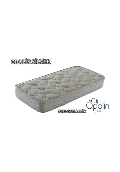 Uzunbebe Opalin Full Ortopedik 90X190 Opalin Silver Yaylı Yatak 90*190