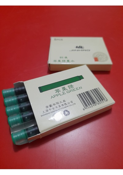 Jinhao Dolma Kalem Kartuşu Apple Green-elma Yeşili 5li Paket