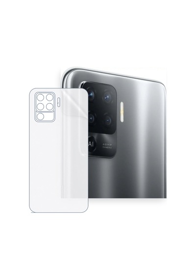 Schitec Oppo F19 Pro Uyumlu Arka Yüzey Hidrojel Koruyucu Film