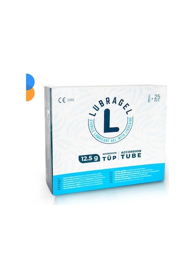 Lubragel Kayganlaştırıcı Jel 12,5g Körüklü Pratik Tüp - 25 Adet