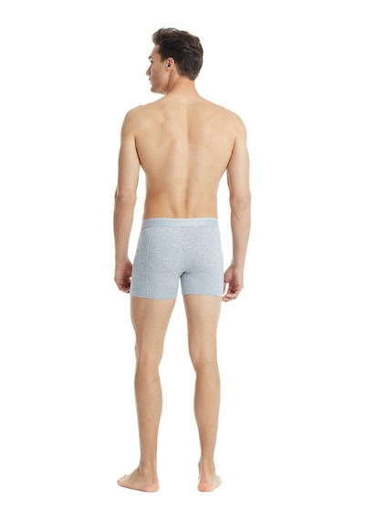 Blackspade Erkek Pamuk Elastan Boxer Tender Cotton 9233 - Gri Melanj