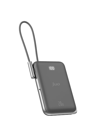 Magsafe Powerbank 10000mah Standlı 20w Dahili Type-c Kablolu Taşınabilir Hızlı Şarj Cihazı Siyah