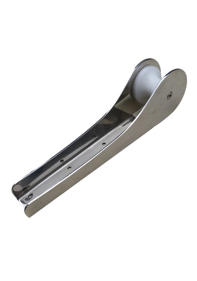 Tekne Burun Makarası. Tekne Baş Makarası. 304 Krom 50x300mm