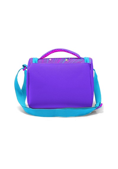Coral High Kids Mor Pembe Mavi Simli K-Pop Desenli Thermo Beslenme Çantası 11849