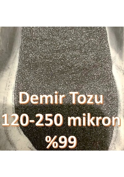Metalik Demir Tozu 120-250 mikron - 5 kg