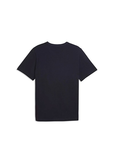 Puma Ess Elevated Tee Tk M Erkek Günlük Tişört 69570316 Lacivert