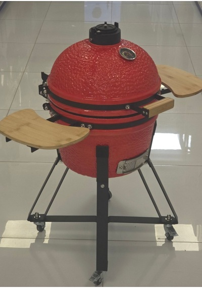 Chefden Pro 16 Seramik Kömürlü Barbekü Kırmızı
