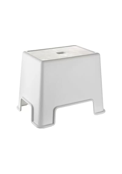 Lüks Banyo Taburesi Royaleks-45166 Açık Gri