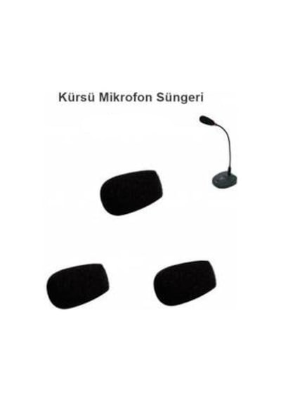 Kürsü Mikrofon Süngeri 3 Lü Paket