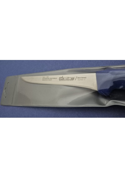 Fibrox Kaymaz Saplı Düz Kasap Kemik Sıyırma Bıçağı 15 Cm Hulusi - Drita Bıçak 16mm X 150mm X 2.5mm 10351.15