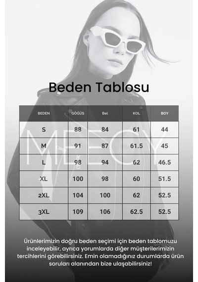 Yerteks Kadın Deri Ceket Dikişsiz Bordo Bordo