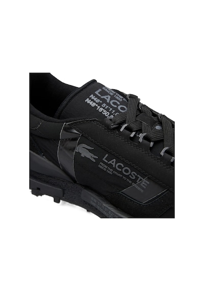 Lacoste Elite Active Leather Mens Sneaker Hakiki Deri Erkek Günlük Spor Ayakkabı Siyah