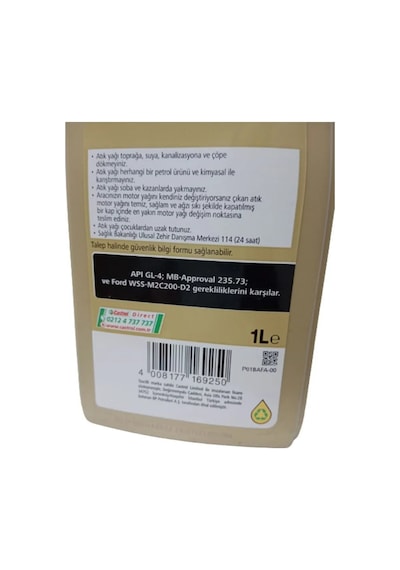 Transmax Manuel Fe 75w Manuel 1 Litre Karbon Notr Sertifikali Sanziman Yagi