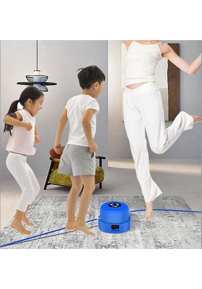 Elektrikli Atlama İp Makinesi Uzaktan Kumanda Ayarlanabilir Hız İç Ve Dış Mekan Egzersizi