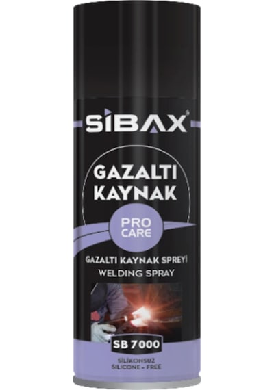 Sibax Sb7000 Gazaltı Kaynak Spreyi Silikonsuz 400 Ml