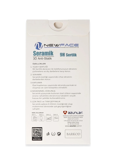 Newface - 179 - Xiaomi Redmi Note 13 Pro 4g 3d Antistatik Seramik Nano - Csmo-tex - Ekran Koruyucu