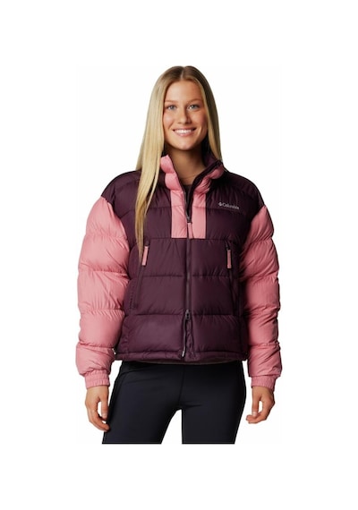 Columbia Pike Lake Cropped Kadın Mont Bordo