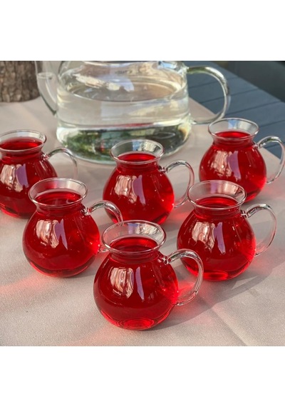 Arow Borosilikat Çay Bardağı 6 Parça