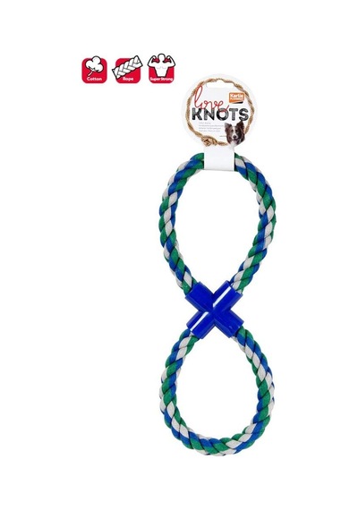 8 Şeklinde Stres İpi 38 Cm, Çok Renkli, Asorti