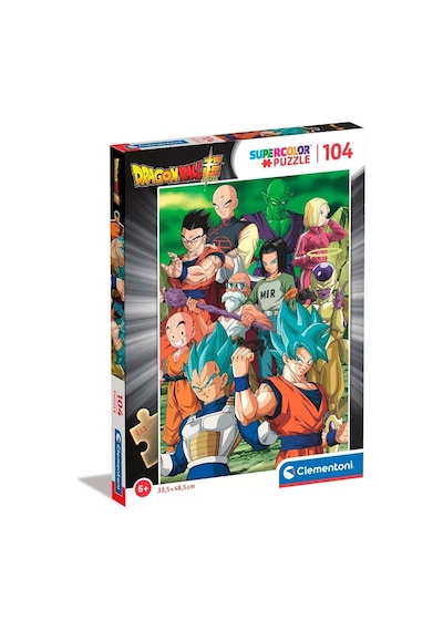 Clementoni Dragon Ball Temalı Super Supercolor 104 Parça Premium Çocuk Puzzle Yapboz